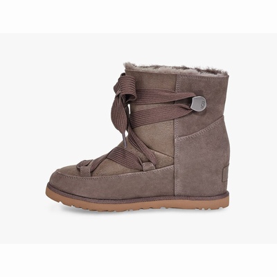 Botas UGG Classic Lace-up Mulher Ardósia | PT-JUKNB